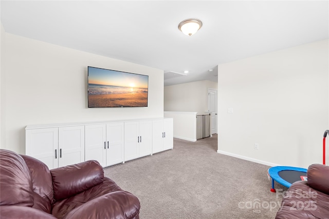 133 W Neel Ranch Rd, Mooresville, NC 28115 - living area featuring baseboards and light carpet