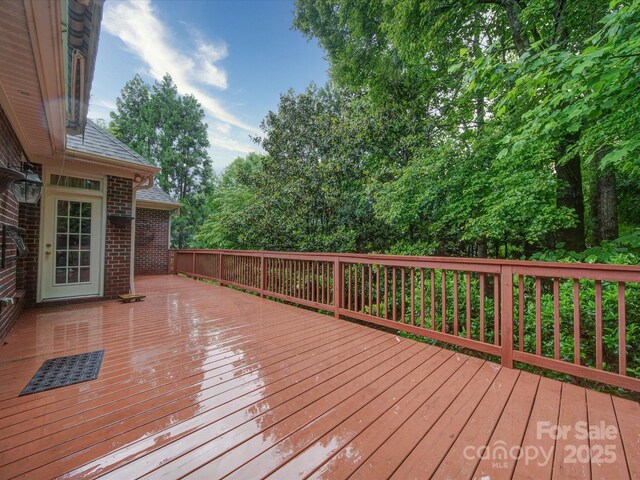 3015 Hamptonbrook Dr, Gastonia, NC 28056 - view of wooden terrace