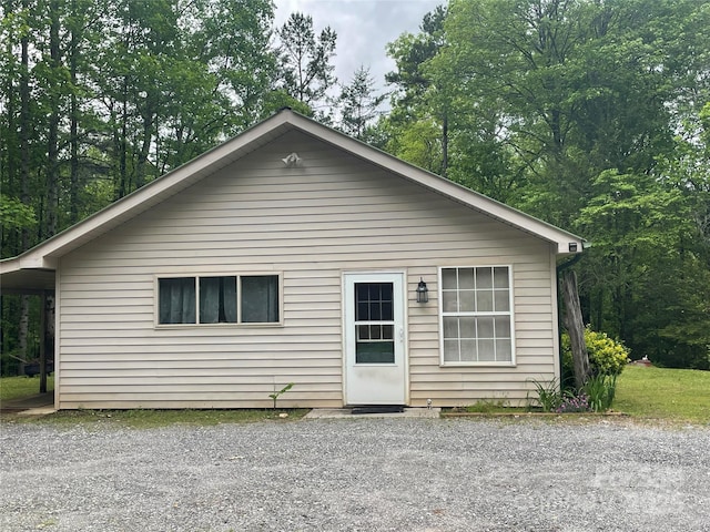 671 High Valley Rd, Bryson City, NC 28713 - view of back of property