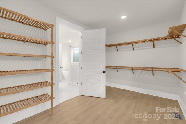 4095 Kingfisher Dr, York, SC 29745 - spacious closet with wood finished floors