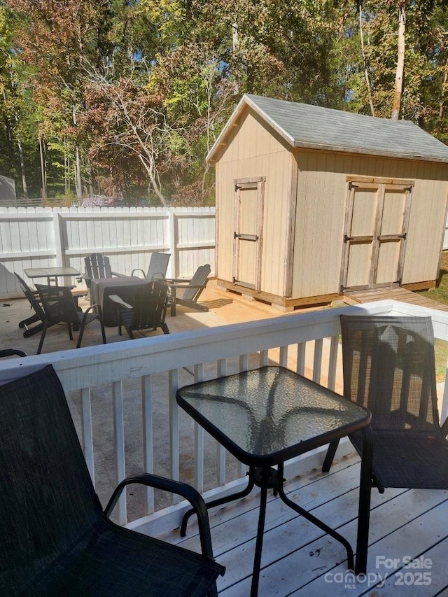 2025 Kisatchie Dr, Hickory Grove, SC 29717 - wooden terrace featuring outdoor dining area