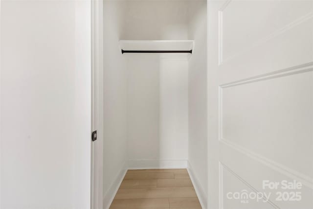 view of closet