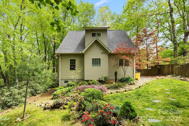 102 Altamahaw Ave, Black Mountain, NC 28711 - rear view of property featuring roof with shingles