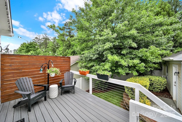 3426 Richards Xing, Fort Mill, SC 29708 - wooden deck featuring fence
