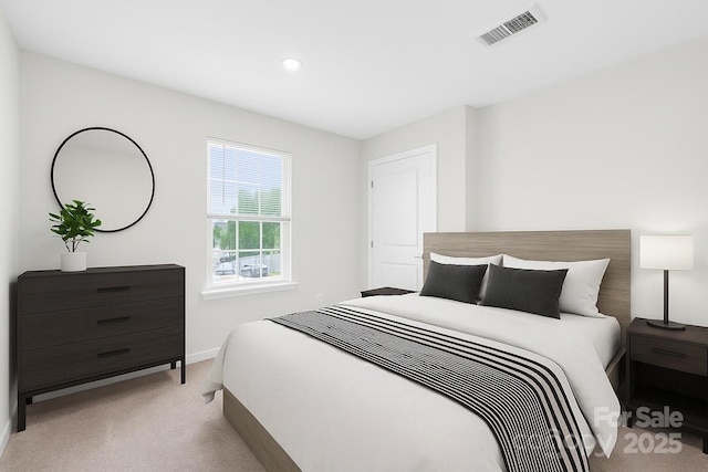 2012 Slippery Rock Ln, Monroe, NC 28112 - bedroom with carpet, baseboards, and recessed lighting