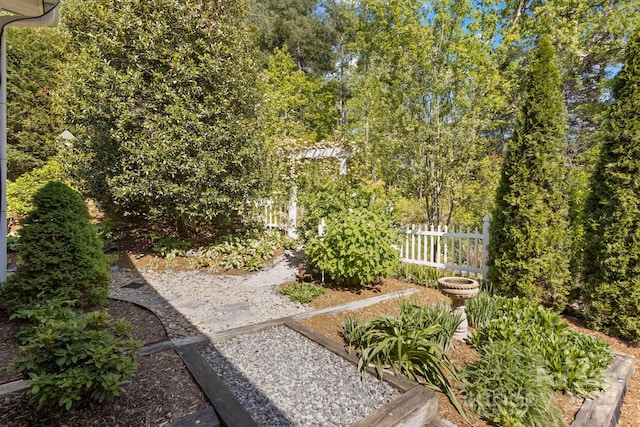 216 Cold Stream Way, Hendersonville, NC 28791 - view of yard with fence