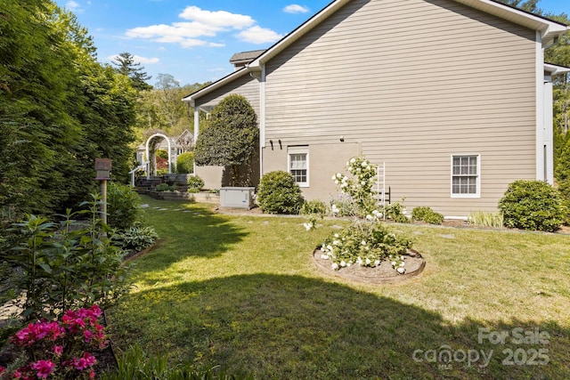 216 Cold Stream Way, Hendersonville, NC 28791 - view of property exterior with a yard