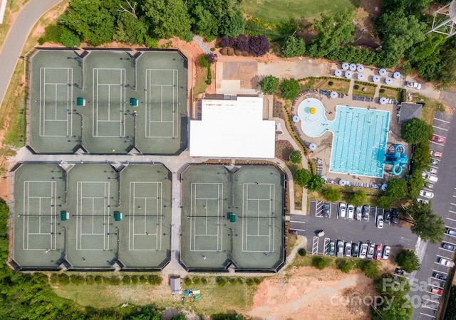 drone / aerial view