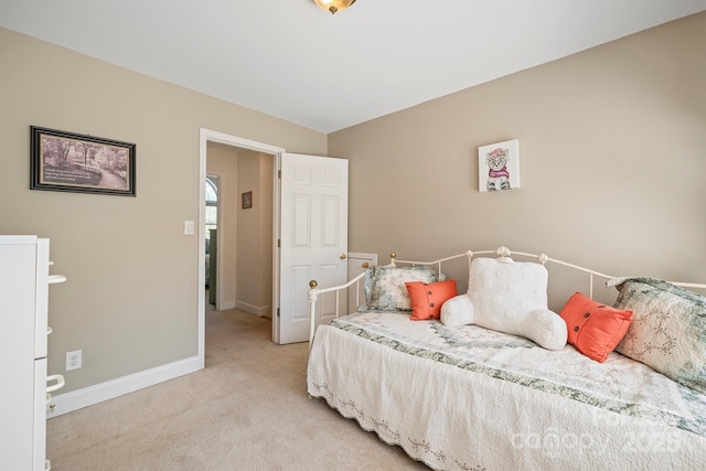 14340 Kendalton Meadow Dr, Mint Hill, NC 28227 - bedroom with light carpet and baseboards