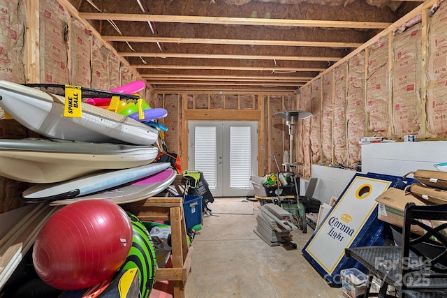 112 Nautilus Ct, Troutman, NC 28166 - misc room with unfinished concrete floors