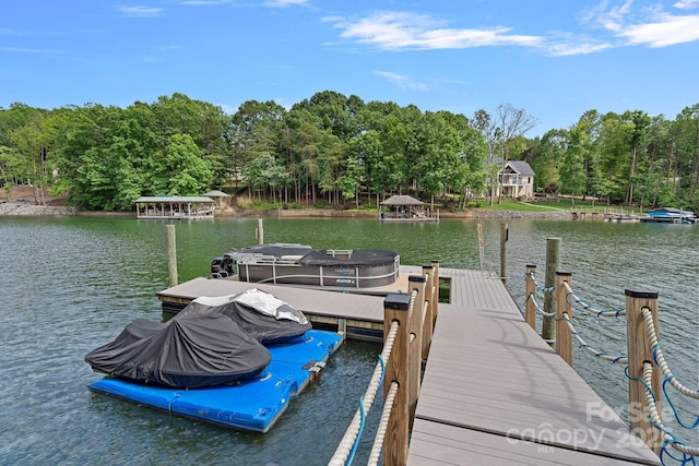 112 Nautilus Ct, Troutman, NC 28166 - dock with a water view