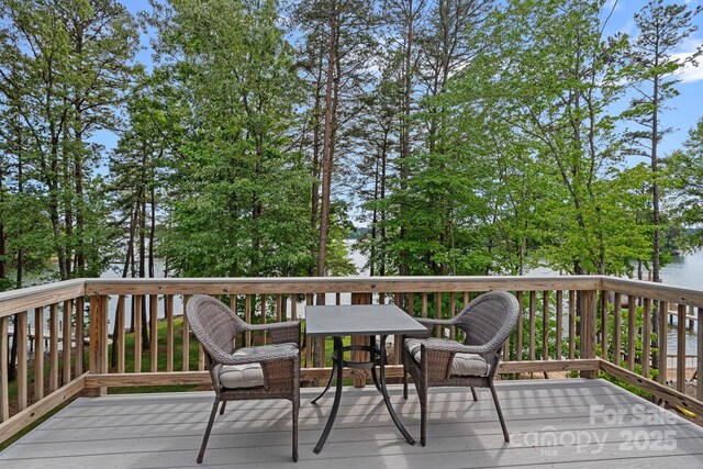 112 Nautilus Ct, Troutman, NC 28166 - deck featuring outdoor dining area