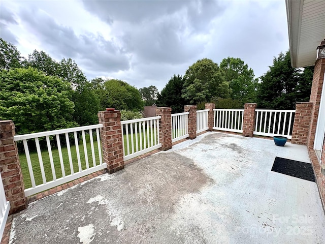 5518 Land Harbour Dr, Granite Falls, NC 28630 - view of patio