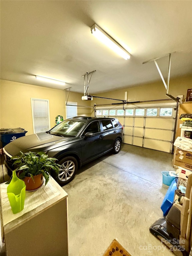 5518 Land Harbour Dr, Granite Falls, NC 28630 - garage with a garage door opener