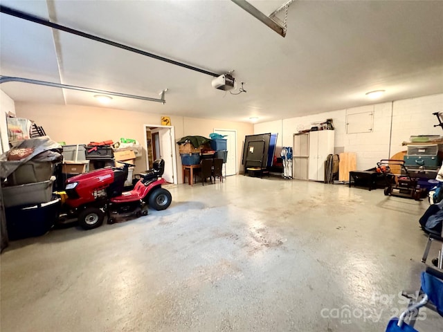 5518 Land Harbour Dr, Granite Falls, NC 28630 - garage with a garage door opener