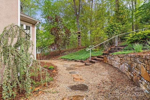 view of yard