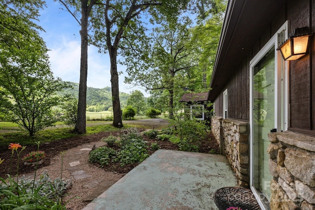 1128 Forest St, Mars Hill, NC 28754 - view of yard with a patio area