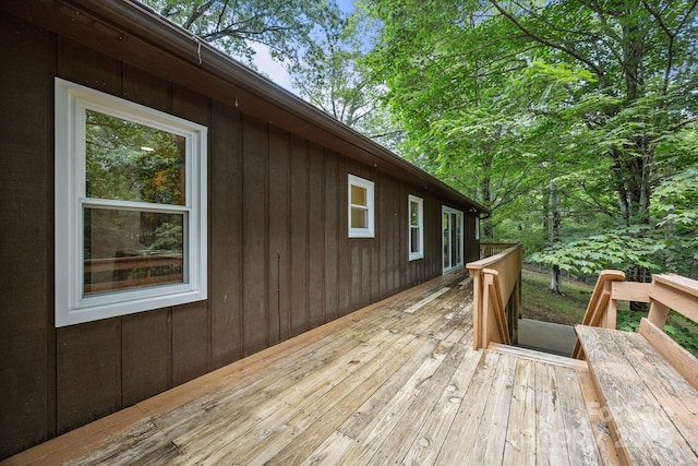 1128 Forest St, Mars Hill, NC 28754 - view of wooden terrace