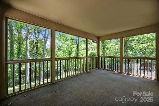 1128 Forest St, Mars Hill, NC 28754 - unfurnished sunroom with plenty of natural light