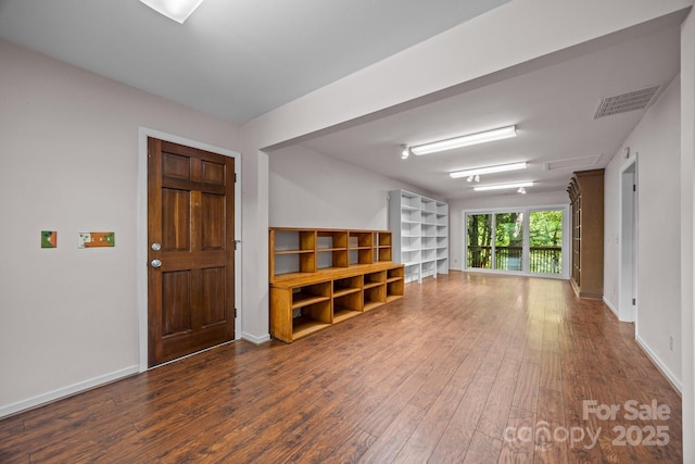 1128 Forest St, Mars Hill, NC 28754 - empty room with wood finished floors and baseboards