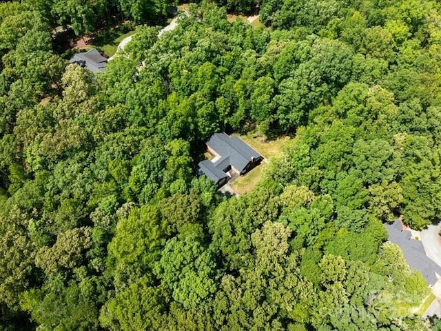 300 Hugh Crocker Rd, Matthews, NC 28104 - aerial view of property's location with a forest