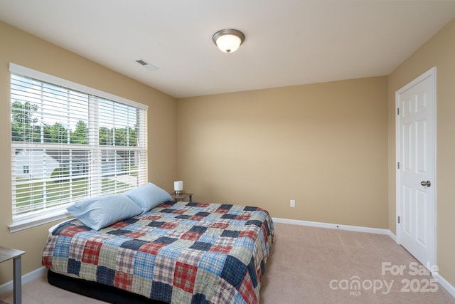 4321 Tucker Chase Dr, Midland, NC 28107 - bedroom with light carpet, baseboards, and visible vents