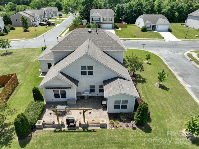 4321 Tucker Chase Dr, Midland, NC 28107 - bird's eye view featuring a residential view