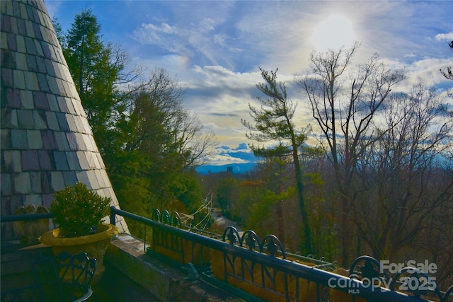 185 Macon Ave Unit 10B, Asheville, NC 28804 - view of balcony