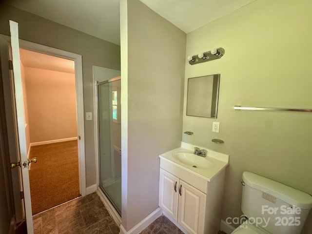2020 Longleaf Dr, Charlotte, NC 28210 - full bath with vanity and a stall shower