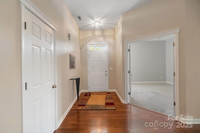 12013 Regent Ridge Ln, Charlotte, NC 28278 - entrance foyer with wood finished floors and baseboards