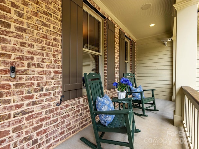 3825 Mountain Cove Dr, Charlotte, NC 28216 - balcony with covered porch