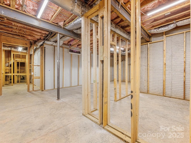 3825 Mountain Cove Dr, Charlotte, NC 28216 - view of unfinished basement