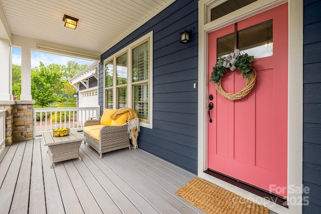 75 Balsam High Rd, Biltmore Lake, NC 28715 - deck featuring a porch