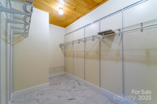 423 Baines Mountain Rd, Bryson City, NC 28713 - walk in closet with marble finish floor