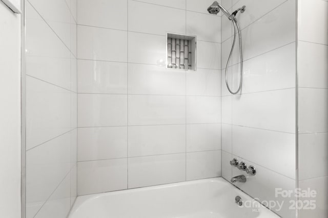 full bathroom featuring bathtub / shower combination