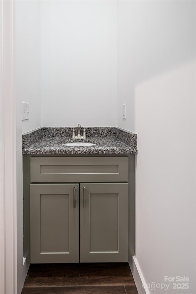 15 Myrtle Lee Cv, Arden, NC 28704 - bathroom with vanity and wood finished floors