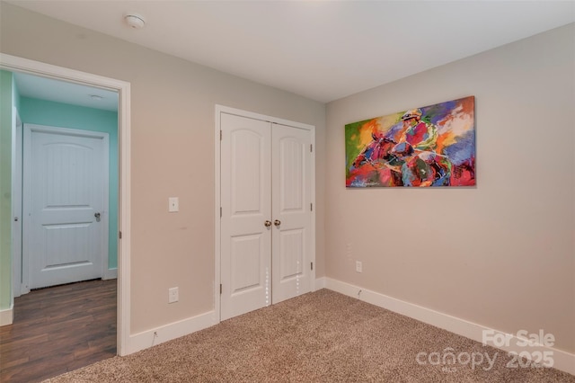 210 Holmes Dr, Spartanburg, SC 29303 - unfurnished bedroom with a closet and carpet flooring