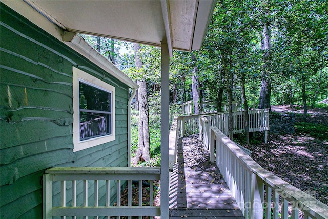 70 Lake Sega Cir, Brevard, NC 28712 - view of deck