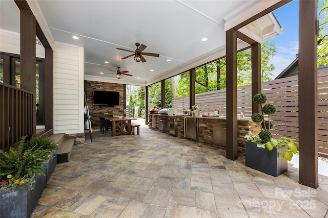 19614 Meta Rd, Cornelius, NC 28031 - sunroom with plenty of natural light