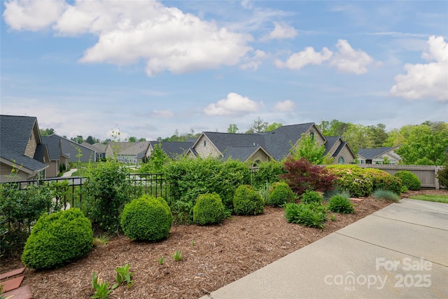 33 Braeburn Way, Flat Rock, NC 28731 - exterior space featuring fence and a residential view