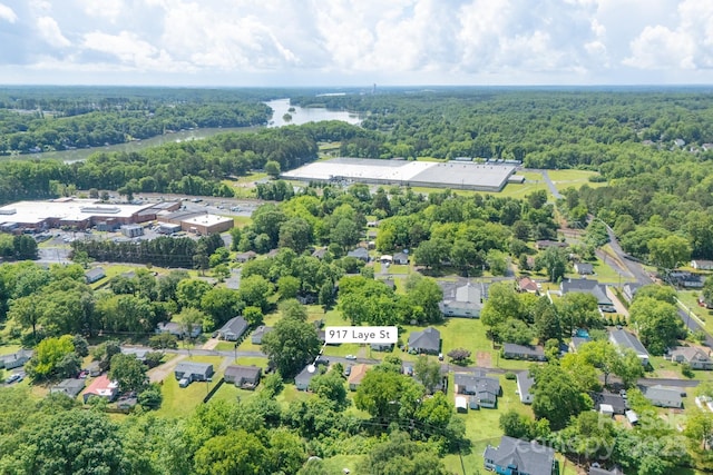 917 Laye St, Belmont, NC 28012 - drone / aerial view of a forest