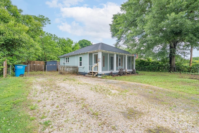 917 Laye St, Belmont, NC 28012 - rear view of house with a shingled roof