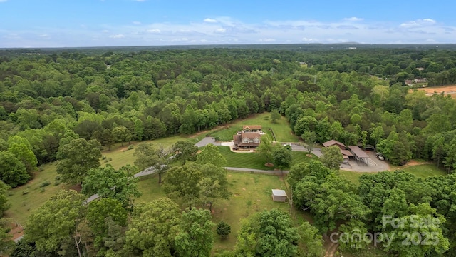 3440 17th Ave NE, Hickory, NC 28601 - drone / aerial view with a forest view