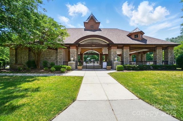 14402 Asheton Creek Dr, Charlotte, NC 28273 - view of property featuring concrete driveway
