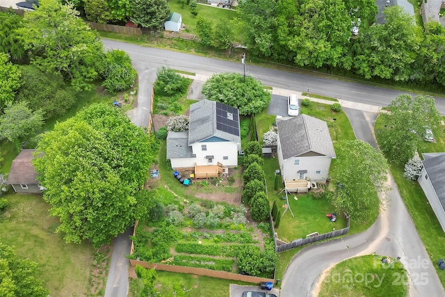 drone / aerial view
