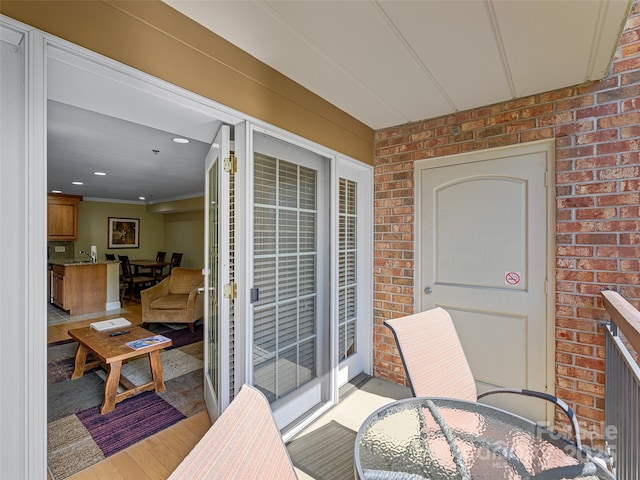 329 Bowling Park Rd, Asheville, NC 28803 - balcony featuring outdoor dining area