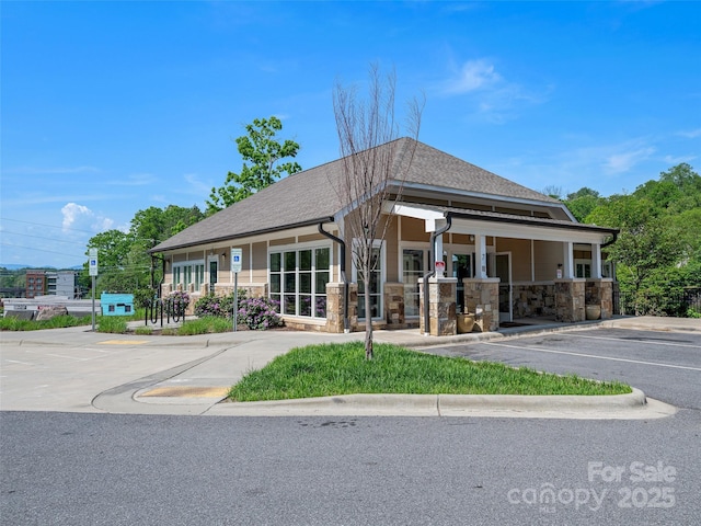 329 Bowling Park Rd, Asheville, NC 28803 - view of property featuring uncovered parking