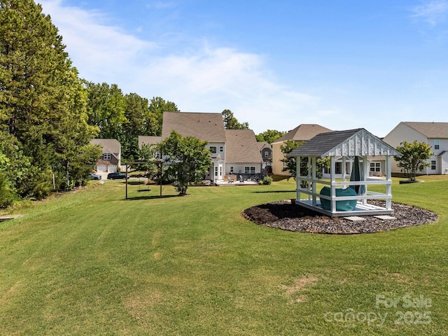 9871 Travertine Trl, Davidson, NC 28036 - view of grassy yard featuring a residential view
