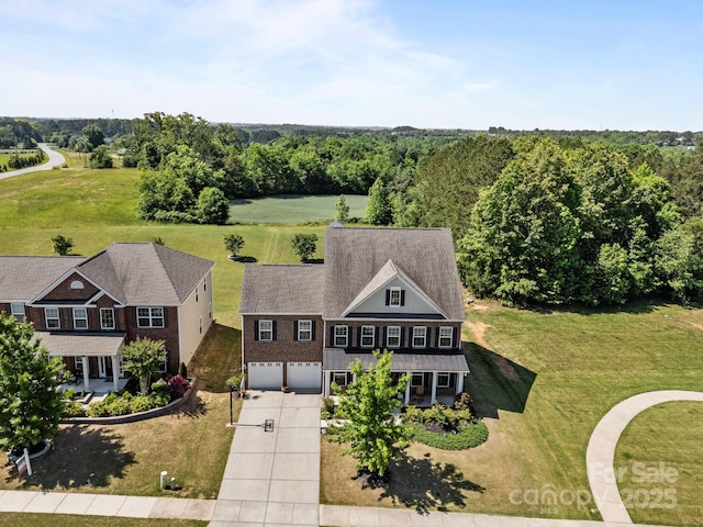 9871 Travertine Trl, Davidson, NC 28036 - aerial view of property and surrounding area