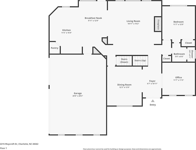 view of layout